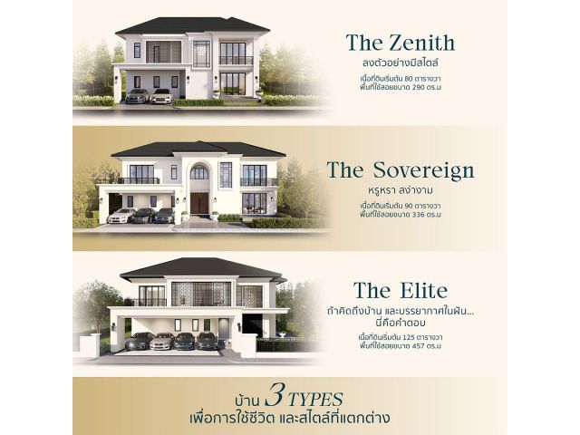 บ้านหรูโครงการใหม่ Penake Lakeville ทำเลทอง ใกล้เมือง !!