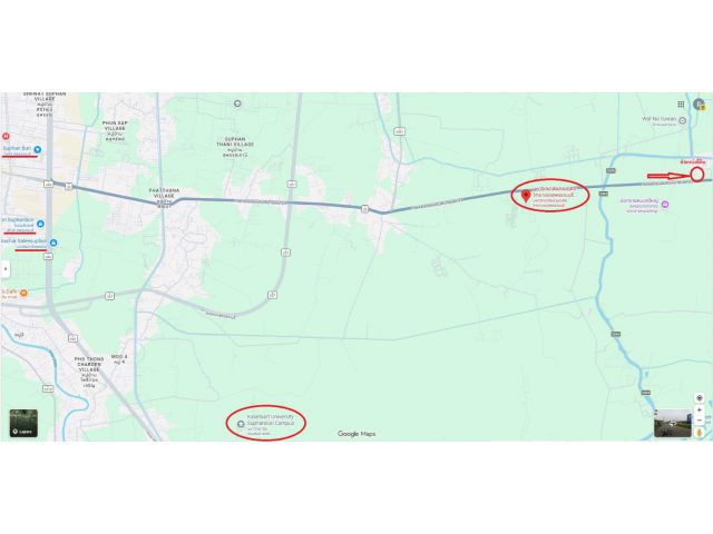 ที่ดินทำเลทองติดถนนใหญ่ใกล้สถานศึกษา ฟรีโอน