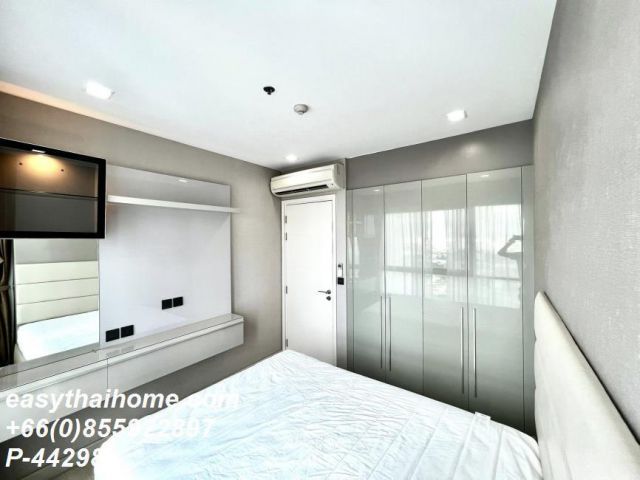P-44298 ให้เช่าคอนโด เดอะ ซิกเนเจอร์ บาย เออร์บาโน่ 56 ตร.ม. ห้องหัวมุมทิศเหนือ/ตะวันออก ชั้น 21 เฟอร์ครบพร้อมอยู่ 085-592-2897 Line: @easythaihome