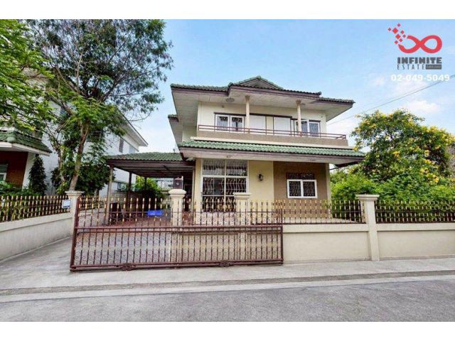 ขายบ้านเดี่ยว ใกล้ทางด่วน จตุโชติ-สุขาภิบาล 5 สายไหม 54 ตร.ว. 2 ชั้น