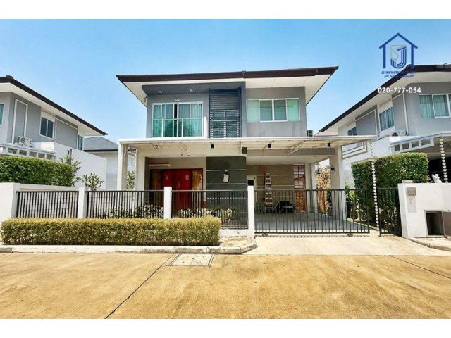 ขายบ้านเดี่ยว 2 ชั้น หมู่บ้านเดอะวัน ไลฟ์ บางนา ซอยนัมเบอร์วัน-ราม2 ถนนคู่ขนานกาญจนาภิเษก ใกล้เมกาบางนา & รร.สาธิต ม.ร