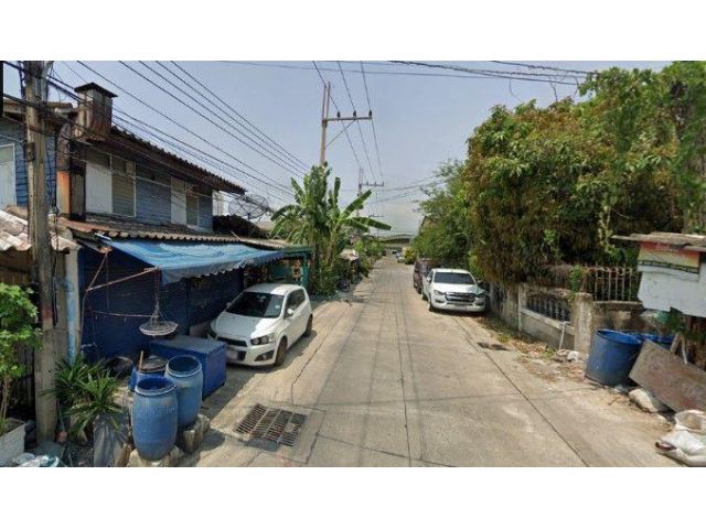 ที่ดินพร้อมบ้านเช่าชั้นเดียว 147 วา ที่ดินกระทุ่มแบน ที่ดินสมุทรสาคร ซอยเพชรเกษม 120 เข้าซอยเพียง 500 เมตร
