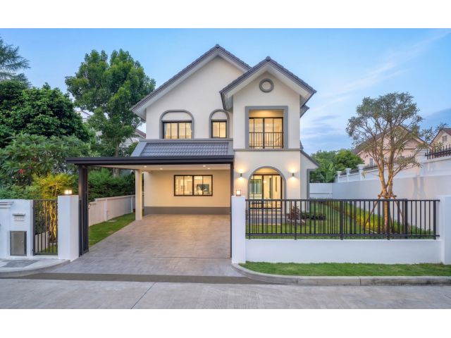 บ้านเดี่ยว ลัดดารมย์ปิ่นเกล้า 4นอน หลังมุม 7.49ล้าน