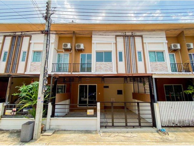 ทาวน์โฮม พลีโน่ ราชพฤกษ์ - พระราม 5 | 3ห้องนอน 2ห้องน้ำ พื้นที่ใช้สอย 110 ตรม. ต่อเติมห้องครัวใหม่สวยงาม พร้อมใช้