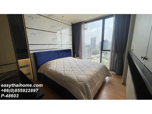 P-48603] ให้เช่าคอนโด ใกล้ BTS ทองหล่อ และ BTS พร้อมพงษ์ - BEATNIQ Sukhumvit 32 ห้องหรูชั้น 19 วิวเมืองสวย แต่งครบมีเครื่องซักผ้า เพียง 55,000.-