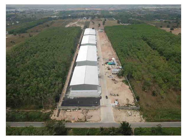 F359 ให้เช่าโกดังพร้อมออฟฟิศ สร้างใหม่ – ทำเลยุทธศาสตร์ ระยอง ใกล้ WHA & BYD ขนาด 600 1,800 3,060 ตรม. ย่านพนัสนิคม