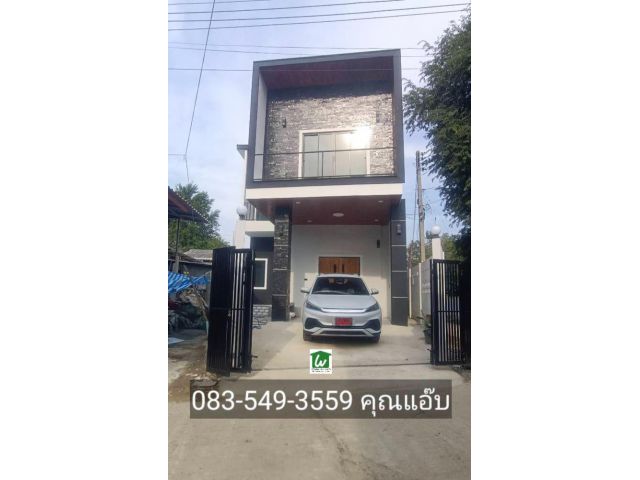 ขายบ้านเดี่ยว 2ชั้น ใกล้ถนนเลี่ยงเมือง ต.ป่างิ้ว อ.เมือง จ.อ่างทอง