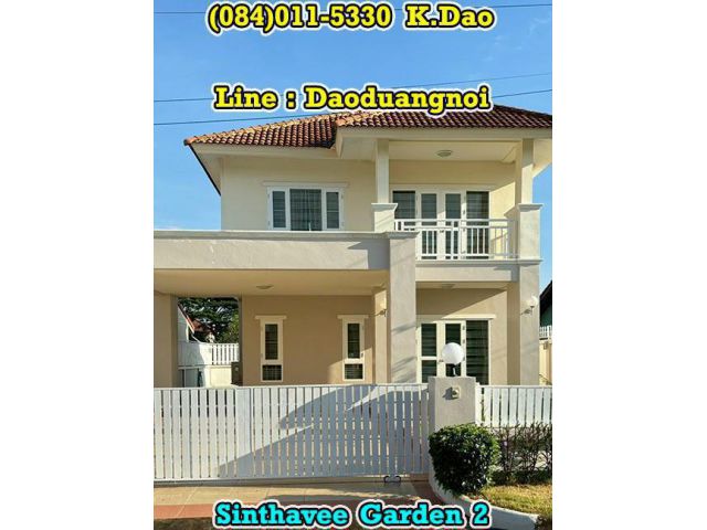 #Sinthavee Garden 2, Ban Chang *** Renovation House for Rent ***