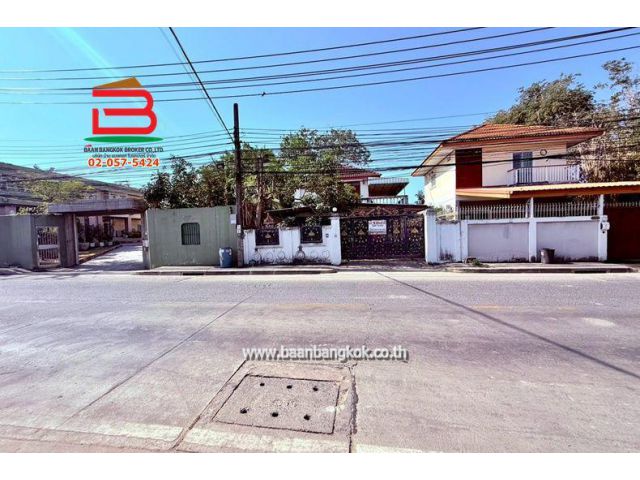 บ้านเดี่ยว ซอยร่วมสามัคคี เนื้อที่ 50 ตรว. (ใกล้สวนหลวง ร.9) ถนนพัฒนาการ แขวงหนองบอน เขตประเวศ