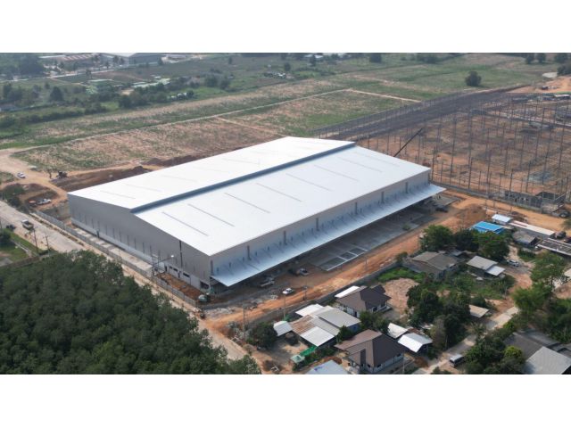 ให้เช่าโรงงาน 34,000 ตรม. ผังสีม่วง ใกล้ท่าเรือแหลมฉบัง ต.เขาคันทรง อ.ศรีราชา จ.ชลบุรี