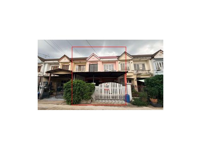 ทาวน์เฮาส์ 2 ชั้น หมู่บ้านชัยพฤกษ์บุศรินทร์ คลอง 2 ถนนเสมาฟ้าคราม ต.ลำลูกกา จ.ปทุมธานี