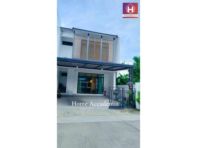 ขายทาวน์โฮม 2 ชั้น สไตล์บ้านเดี่ยว THE EMBRiO ลาดกระบัง-สุวรรณภูมิ ทำเลถนนฉลองกรุง 53 ใกล้ทางด่วน ใกล้แอร์พอตลิงค์