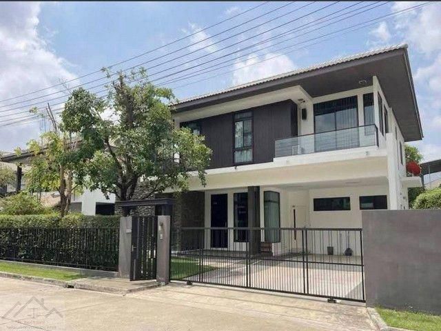 ให้เช่าบ้านเดี่ยว 2 ชั้น 83 ตรว. 4 ห้องนอน มัณฑนา ศรีนครินทร์-บางนา โซนส่วนตัว ใกล้คลับเฮาส์ ใกล้ Food Land ศรีนครินทร์