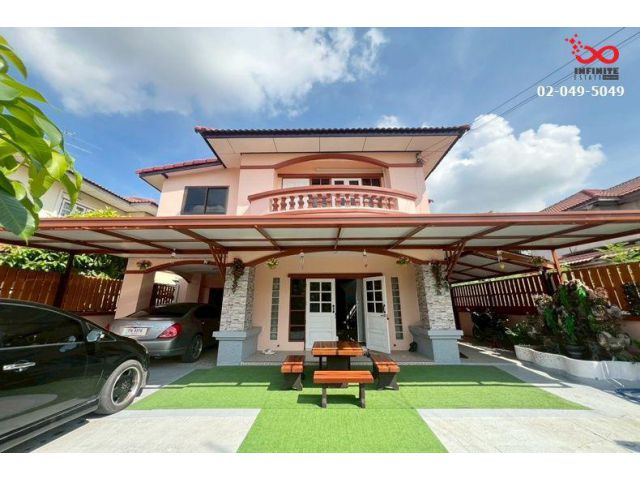 ขายบ้านเดี่ยว 2 ชั้น บ้านสุภาพร บางเตย สามโคก ปทุมธานี พร้อมโซลาร์เซลล์