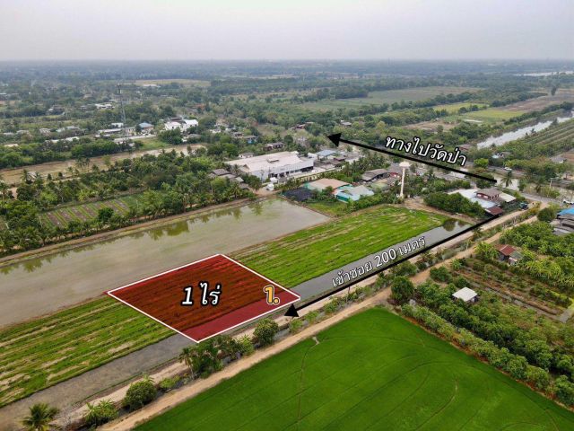 ที่ดินบ้านสวน ราคาถูกมากๆ ใกล้แหล่งชุมชน