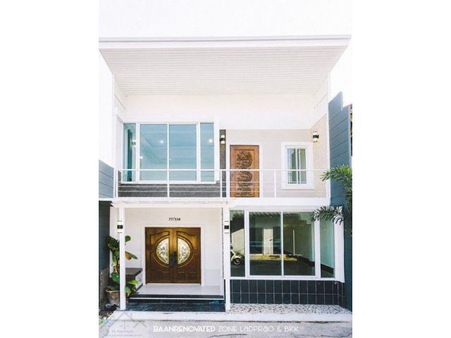 ขายทาวน์เฮ้าส์ 2 ชั้น 22 ตรว. หมู่บ้านเฟรนชิฟ ซอยมัยลาภ เกษตรนวมินทร์ รีโนเวทใหม่ สไตล์โมเดิร์น บรรยากาศดี ฟังก์ชันลงตัว