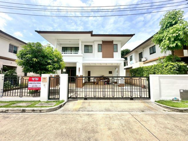 บ้านเดี่ยว หมู่บ้านเศรษฐสิริ ประชาชื่น เรสซิเด้นท์4 ถูกที่สุดในโครงการ!! งามวงศ์วาน-ประชาชื่น-ติวานนท์
