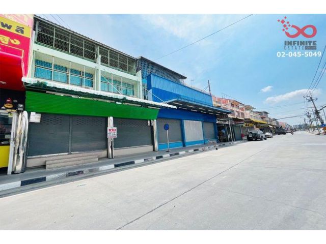 ขายอาคารพาณิชย์ 4 ชั้น 42 ตร.ว. เคหะเมืองใหม่บางพลี บางเสาธง สมุทรปราการ ติดถนนใหญ่
