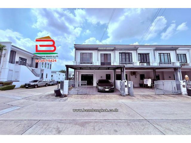 ทาวน์โฮม 2 ชั้น เนื้อที่ 23.5 ตร.ว. โครงการ พฤกษาวิลล์ 119/1 พหลโยธิน-รามอินทรา (ซอยรามอินทรา 5 แยก 18)