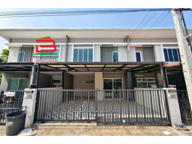ทาวน์โฮม 2 ชั้น เนื้อที่ 19.7 ตร.ว. โครงการ พฤกษาวิลล์ 96 พหลโยธิน-เพิ่มสิน (ซอยเพิ่มสิน 30/1)