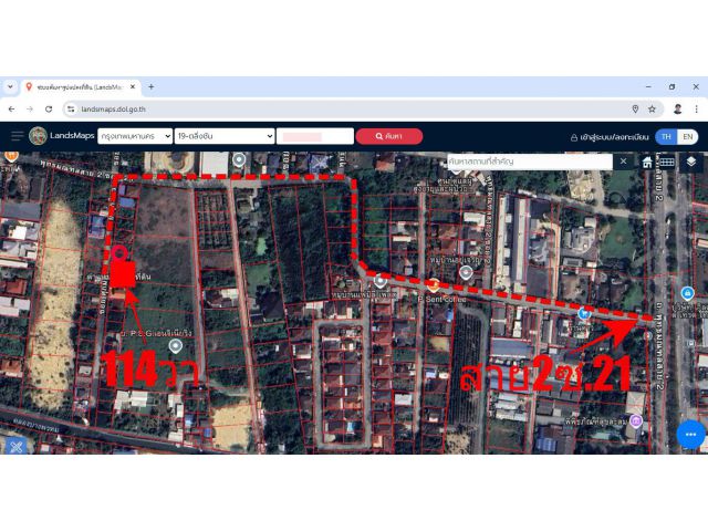 ที่ดินพุทธมณฑลสาย2ซอย21 ซอยศุภมิตร 114วา ที่ดินสร้างบ้าน ติดทางสาธารณะประโยชน์ ใกล้ถนนพรานนกสาย4 ตัดใหม่ เดินทางสะดวก