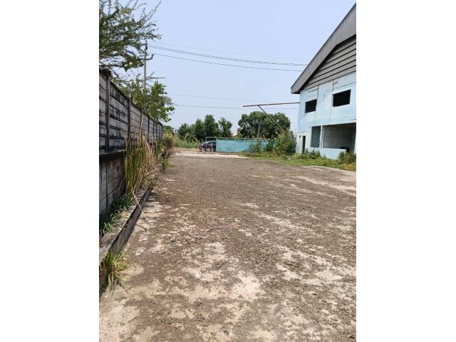 ขายที่ดินบางบ่อพร้อมโกดัง 540 ตรม. มีใบรง.4 พื้นที่สีม่วง ใกล้นิคมเวลโกรว์-10กม. จ.สมุทรปราการ