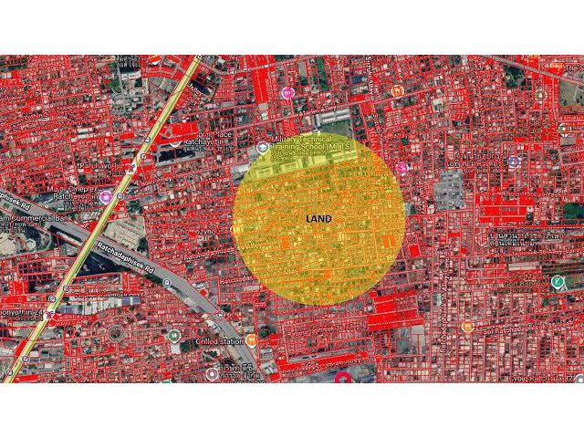 ขายที่ดินเปล่า ซอยรัชดาภิเษก ซอย44 แยก 6 เหมาะสร้างบ้านพักอาศัย