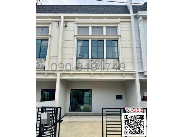เช่า ทาวน์โฮม ขนาด 3 ห้องนอน Siri Place Pattanakarn ทาวน์โฮมสไตล์ปารีส ใกล้สวนหลวง ร.9
