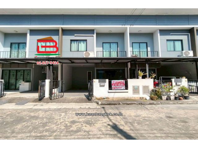 ทาวน์โฮม เนื้อที่ 17.5 ตร.ว. โครงการ เดอะ คัลเลอร์ส บางนา-วงแหวน 2 The Colors Bangna-Wongwaen 2 (ซอยมหาชัย) ถนนบางนา-ตราด กม.10 ตำบลบางพลีใหญ่ อำเภอบา