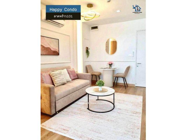 IN-099 ขายคอนโด Happy Condo ลาดพร้าว 101 ห้องขนาด 37.49 ตรม 1นอน 1น้ำ ห้องสวย ฟังก์ชันดี อยู่เองก็คุ้ม ปล่อยเช่าก็ง่าย