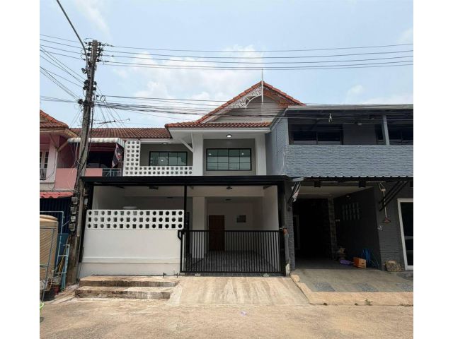 หมู่บ้านพฤกษา9 รังสิตคลองสาม ทาวน์เฮาส์ 2 ชั้น ตกแต่งใหม่พร้อมอยู่