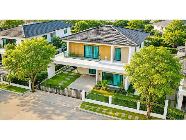 บ้านหรูพร้อมอยู่ ใกล้รร.วัดหนองใหญ่ 1.2 กม. คฤหาสน์ บ้านเดี่ยว2ชั้น 4 นอน 5 น้ำ แยกสุขาภิบาล 5 สายไหม คลองสามวา 60 ตร.ว.