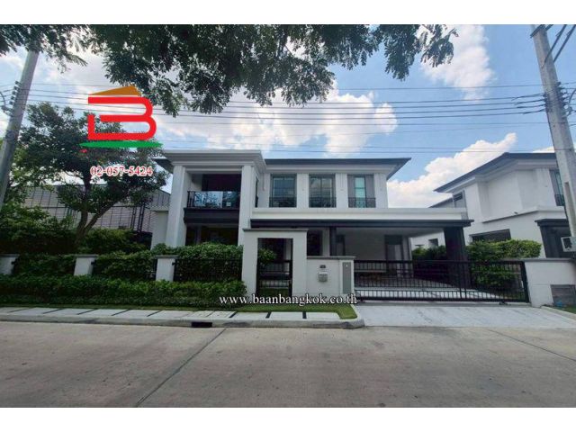 บ้านเดี่ยว หมู่บ้าน เศรษฐสิริ ราชพฤกษ์-นครอินทร์ เนื้อที่ 66.7 ตรว. (ใกล้เซ็นทรัล เวสต์วิลล์) ถนนราชพฤกษ์-นครอินทร์
