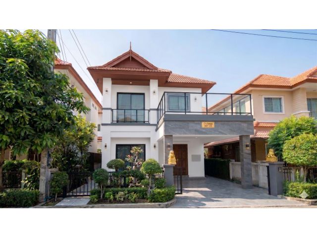 ขายบ้านเดี่ยวรีโนเวทใหม่ หมู่บ้านปารวีร์ เพชรเกษม 63 ถ.กาญจนาภิเษก