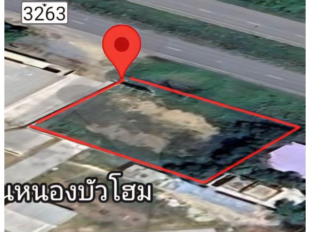 ที่ดินสวยติดถนนสี่เลนท