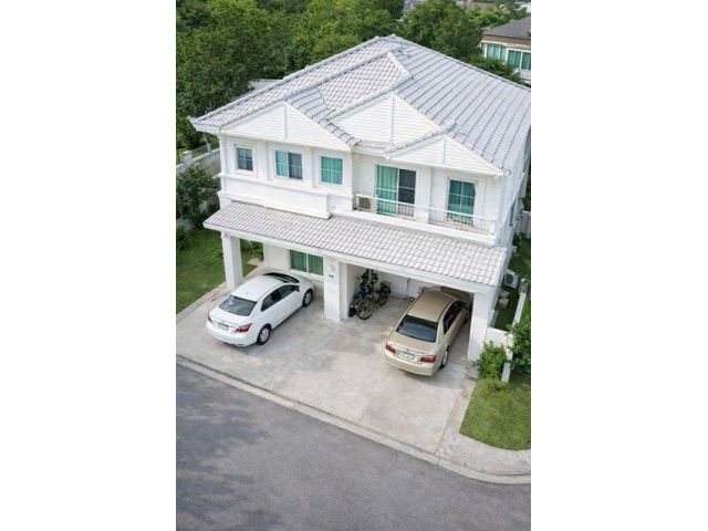 บ้านเดี่ยว 2 ชั้น 3นอน 3 น้ำ 48 ตร.ว. บางใหญ่ เสาธงหิน 180 ตร.ม. ใกล้ MRTคลองบางไผ่ 1.8กม. ชัยพฤกษ์