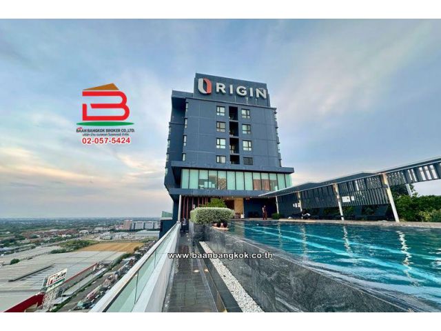 ขาย/เช่า คอนโด ดิออริจิ้น ราม 209 THE ORIGIN Ram 209 Interchange ชั้น 29 ขนาด 25.78 ตร.ม. รามคำแหง-มีนบุรี ติดรถไฟฟ้า 2