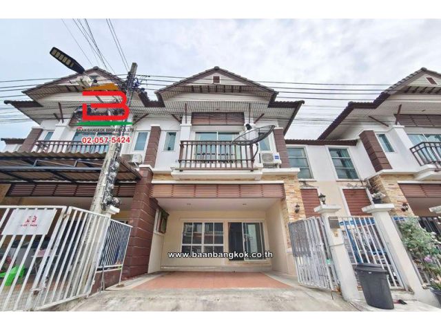 ทาวน์เฮาส์ 2 ชั้น เนื้อที่ 21.5 ตร.ว. โครงการ เดอะ ทาวน์ พหลโยธิน-เพิ่มสิน (The Town Phaholyothin-Phoemsin)