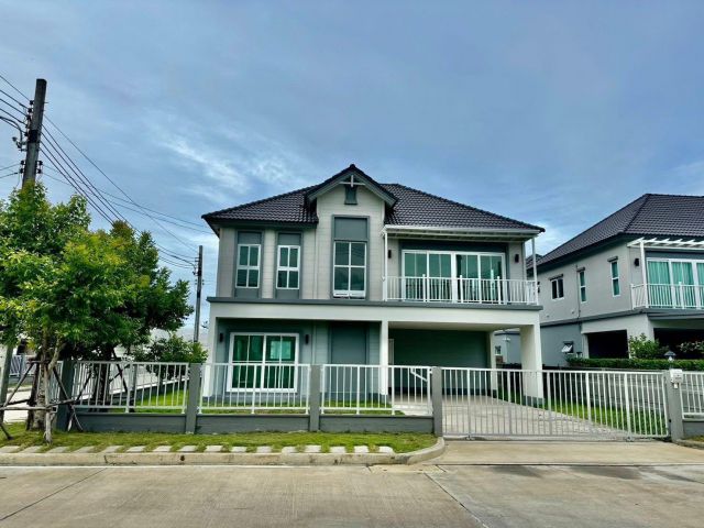 ให้เช่า บ้านเดี่ยว2 ชั้น หมู่บ้านแกรนด์ สิวารมย์ สุขุมวิท บางปู109 บ้านใหม่ พร้อมอยู่