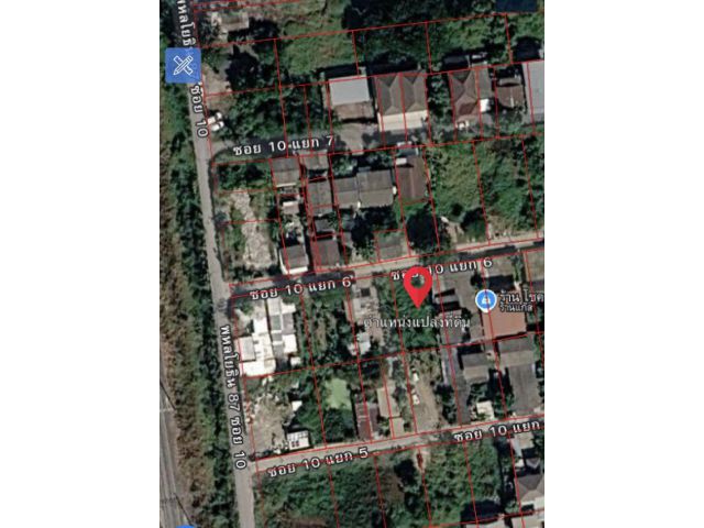 ขายที่ดินเปล่า 1 งาน ที่ดิน ใกล้รถไฟฟ้า สถานีหลักหก เพียง 450 เมตร พหลโยธิน 87 ซอย 10 แยก 6 ตำบลประชาธิปัตย์ อำเภอธัญบุร