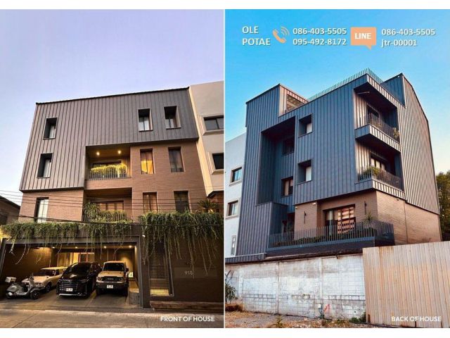 Rare Item! 915 HOUSE Luxury Detached House In the center of Thonglor, Sukhumvit area. Fully furnished and ready to move