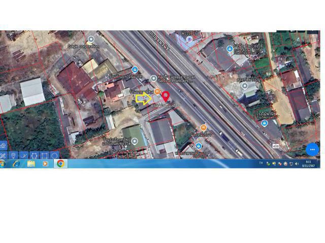 ขายที่ดินห้าแยกติดทางหลวง