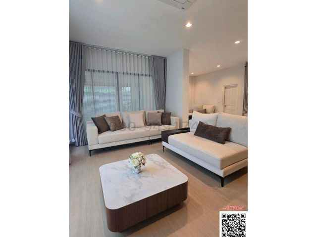 เช่า บ้านเดี่ยวหรู 2 ชั้น หมู่บ้านลัดดารมย์ วงแหวน-รามอินทรา (Q House) ใกล้ Fashion Island