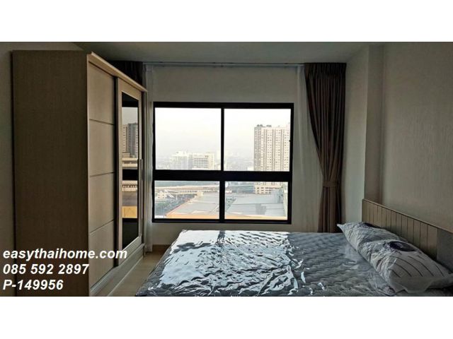 P-149956 — ขายคอนโดพร้อมผู้เช่า Supalai Loft @Talat Phlu Station ใกล้ BTS ตลาดพลู ชั้น 19 ห้อง 1 นอน 1 น้ำ เฟอร์ครบ