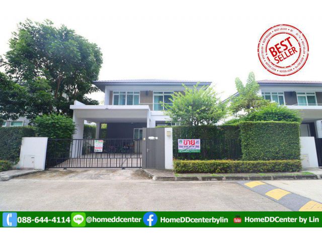 บ้านเดี่ยว “มัณฑนา ศรีนครินทร์–ร่มเกล้า” | 4 นอน 4 น้ำ | ที่ดิน 63.4 ตร.ว. ใช้สอย ~185 ตร.ม. | ใกล้สุวรรณภูมิ
