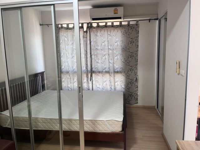 ให้เช่าห้องพลัมคอนโด บางใหญ่ สเตชั่น ตึกG ชั้น2 ห้องริมตรงข้ามลิฟท์ 5,500 บาท/เดือน