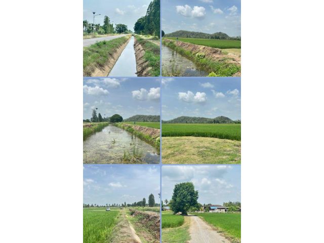 ที่ดินติดถนน/คลอง วิวเขา
