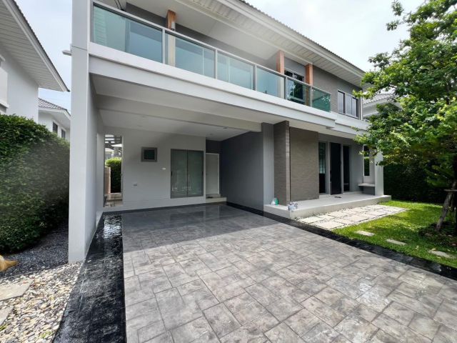 ว่างพร้อมเข้าอยู่ หลังวันที่ 10 มิ.ย. 2569 บ้านเดี่ยวพร้อมเฟอร์นิเจอร์ครบ ใกล้โรงเรียนนานาชาติ SISB นนทบุรี Perfect