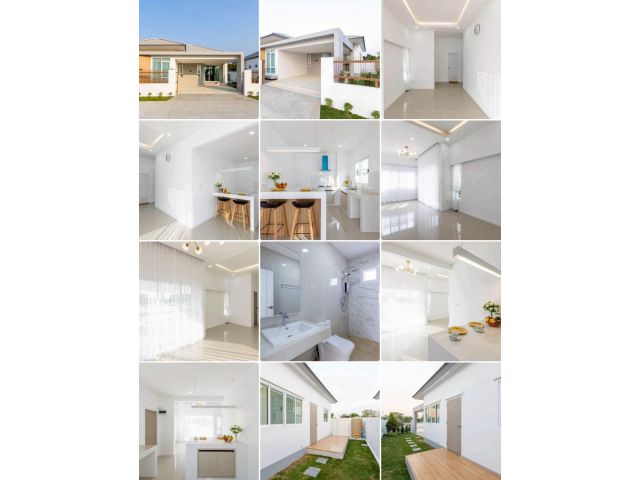 บ้าน 3 ห้องนอน สไตล์มินิมอล-โมเดิร์น (Minimal-Modern) ท่ารั้ว เชียงใหม่