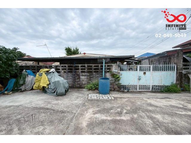 ขายบ้านเดี่ยว 1 ชั้น 52 ตรว. พุทธมณฑลสาย 1- เพชรเกษม 52 หมู่บ้านเจริญสุข
